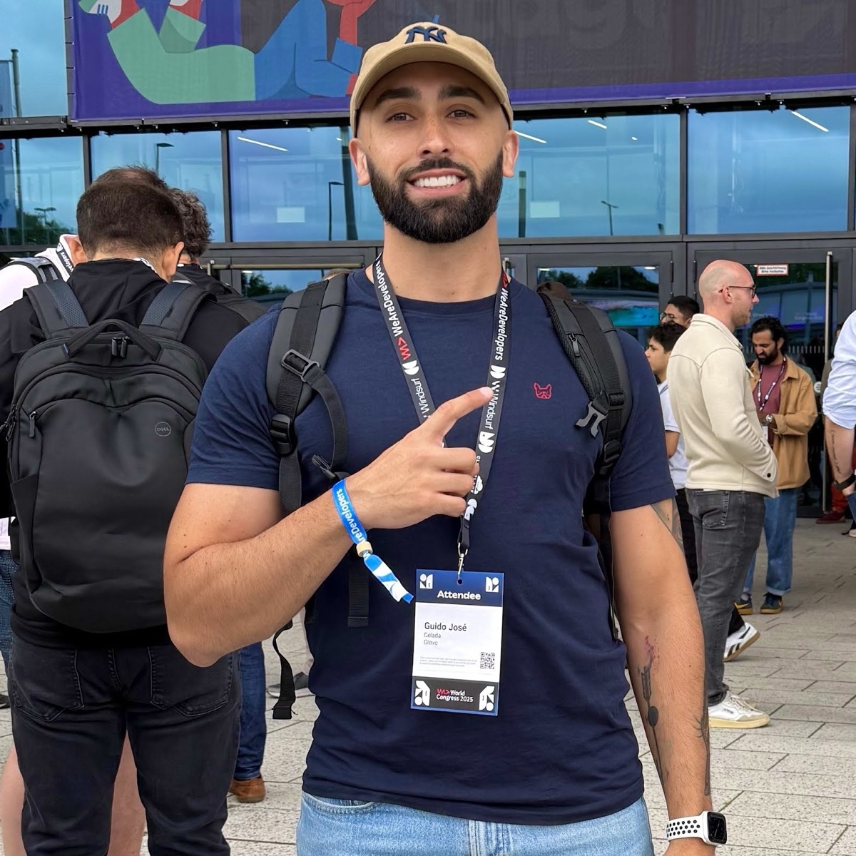 Guido Celada en la WeAreDevelopers World Congress